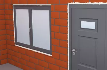 Insulation around windows and doors