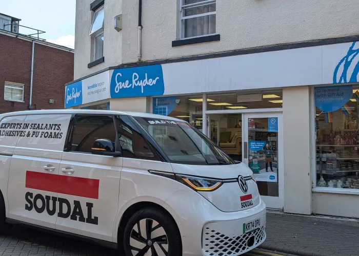 Sue Ryder Donations from Soudal