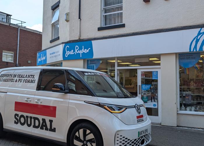 Sue Ryder Donations from Soudal