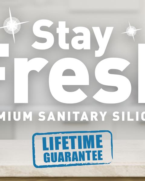 Stay Fresh Sanitary Sealant Soudal Resealing a Bath