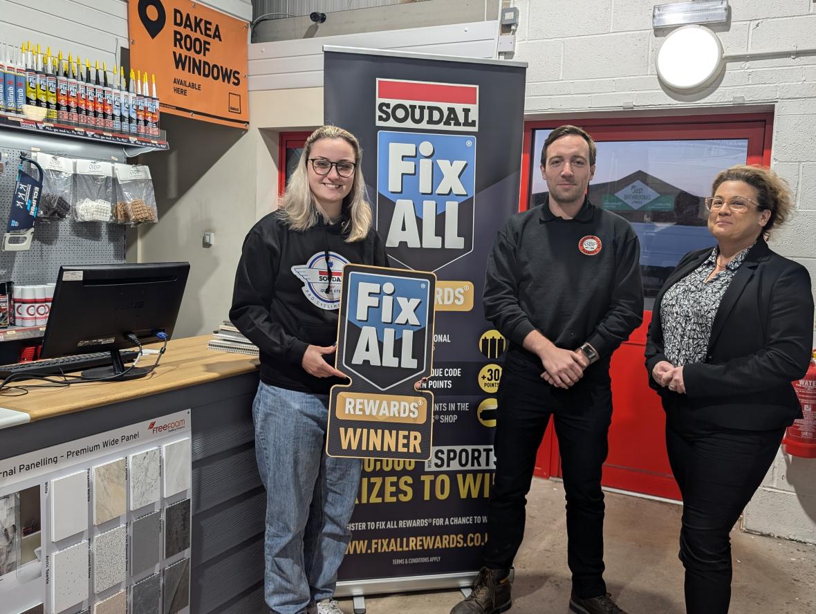 Fix All Rewards Winner awarded her prize, a trip for two to Paris with an included Tour de France 2025 hospitality package