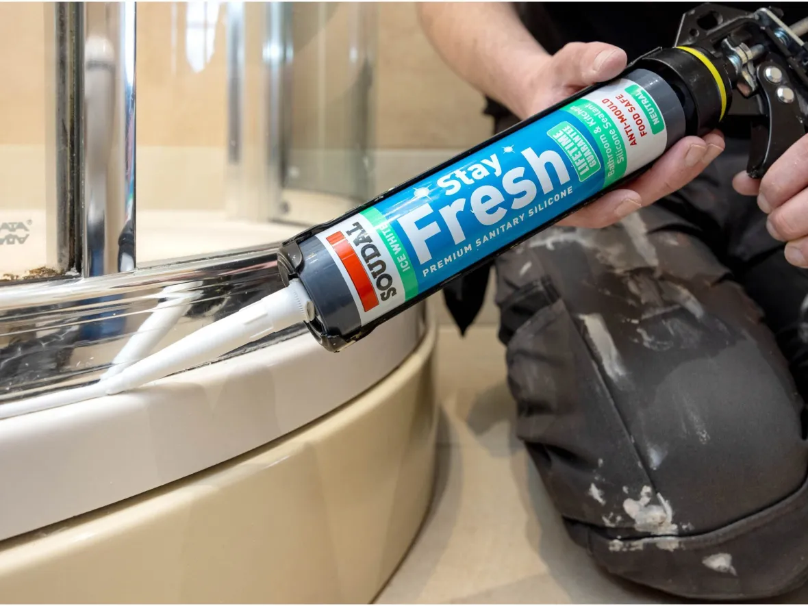 Stay Fresh Neutral Sanitary Silicone for use on showers