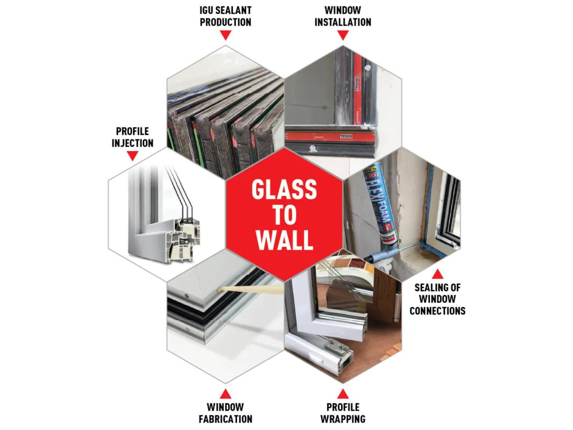 Soudal Window Manufacturing Glass to Wall 
