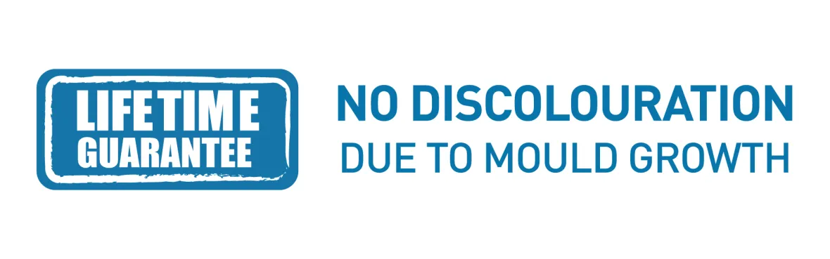 No Discolouration due to mould with stay fresh 