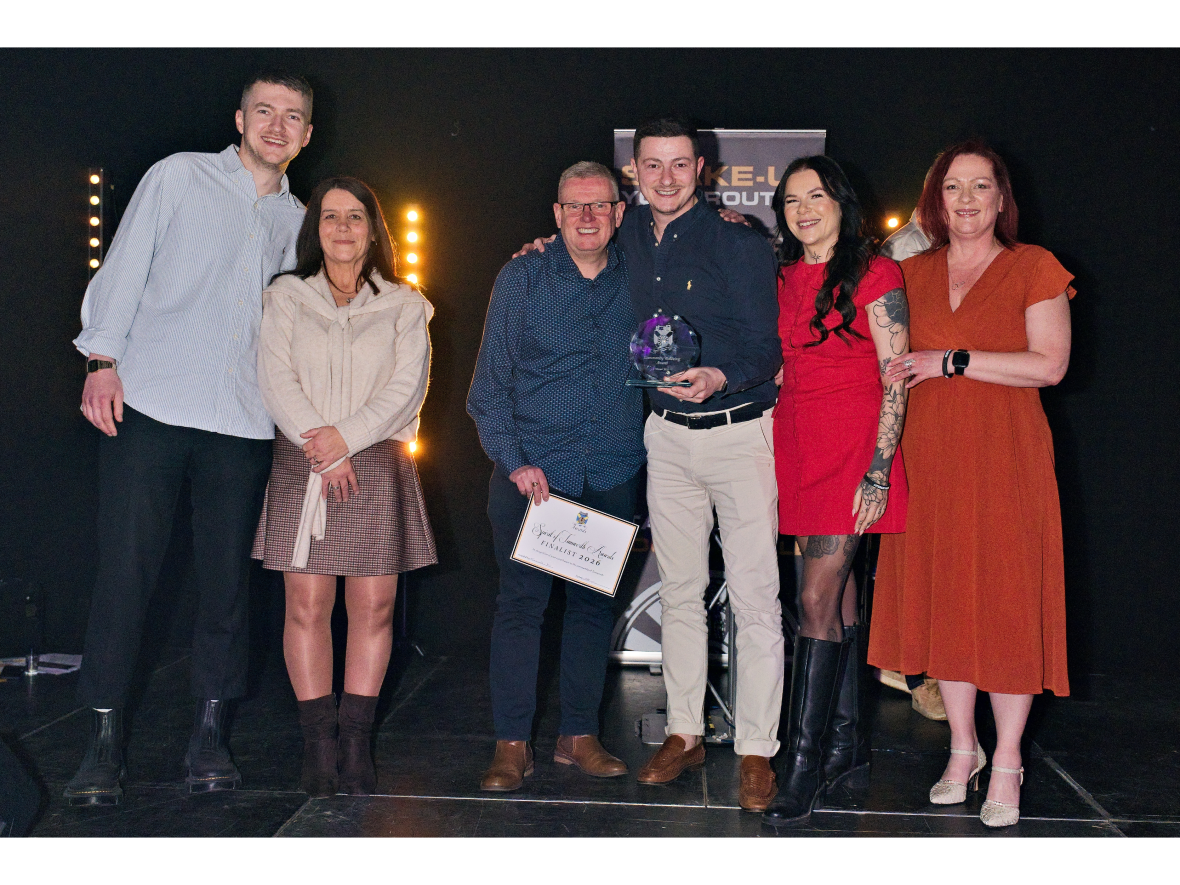 Soudal presents Tamworth Ramblers with their Community Wellbeing Award