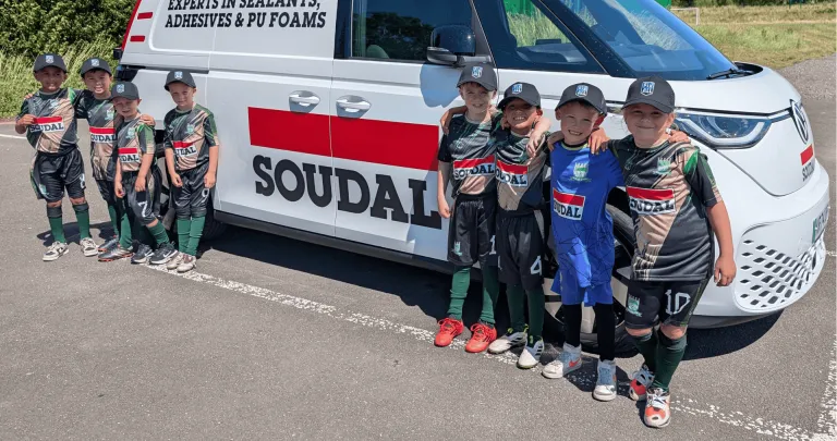  Soudal Sponsors Hurley Kings Football Club Under-8 Falcons 