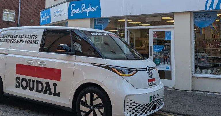 Sue Ryder Donations from Soudal
