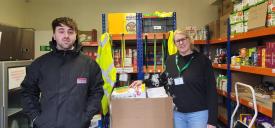 Soudal Donates essential food items to The Manna House for Tamworth Foodbank 