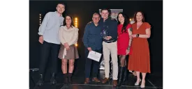 Soudal presents Tamworth Ramblers with their Community Wellbeing Award
