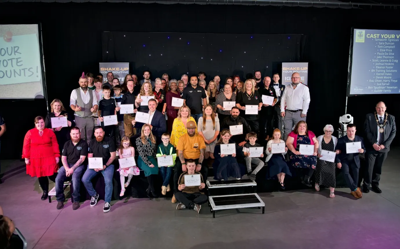 Spirit of Tamworth Award winners and nominees 