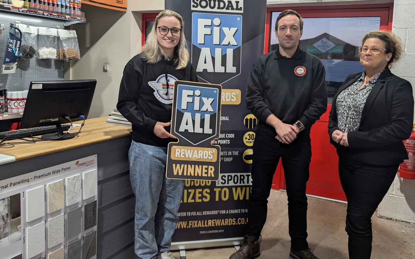 Fix All Rewards Winner awarded her prize, a trip for two to Paris with an included Tour de France 2025 hospitality package