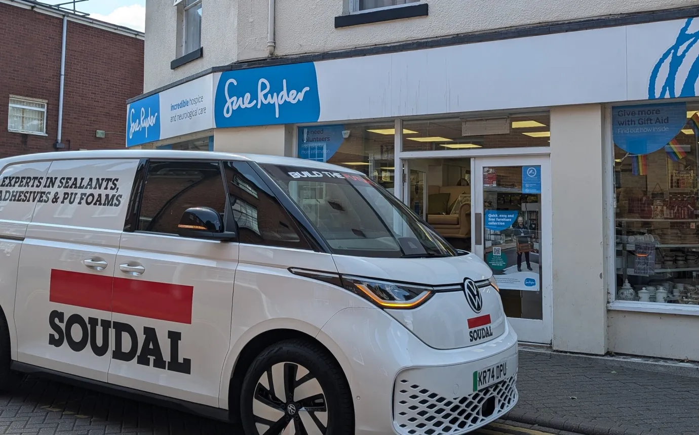 Sue Ryder Donations from Soudal