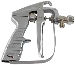 Cannister gun and nozzle