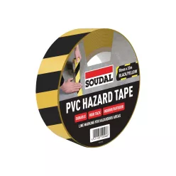 PVC Hazard Tape Yellow-Black