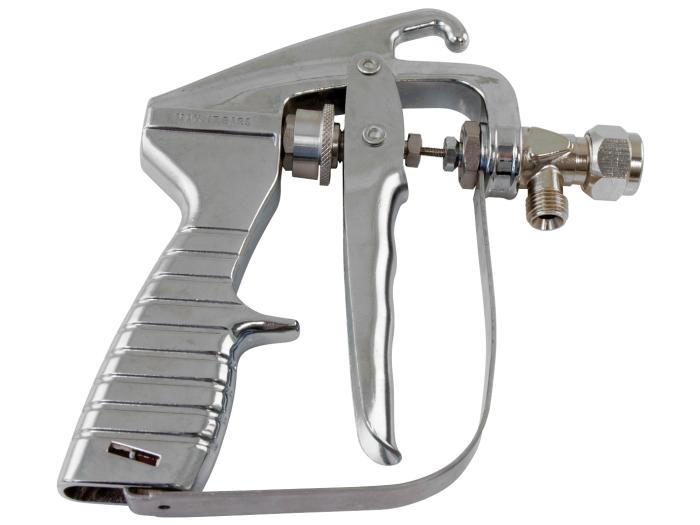 Cannister gun and nozzle