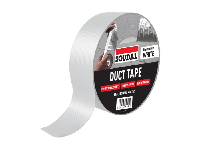 White Duct Tape 50mm x 50m