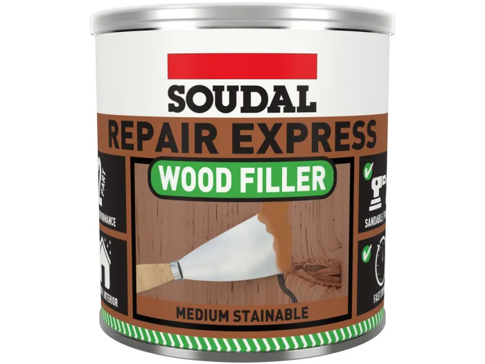 Repair Express Wood Filler 2 P Medium stainable 1,5kg