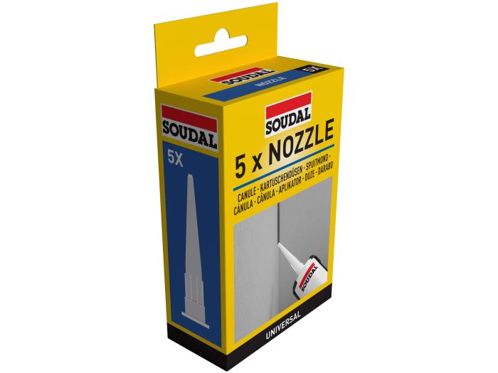 5 x Nozzle Universal