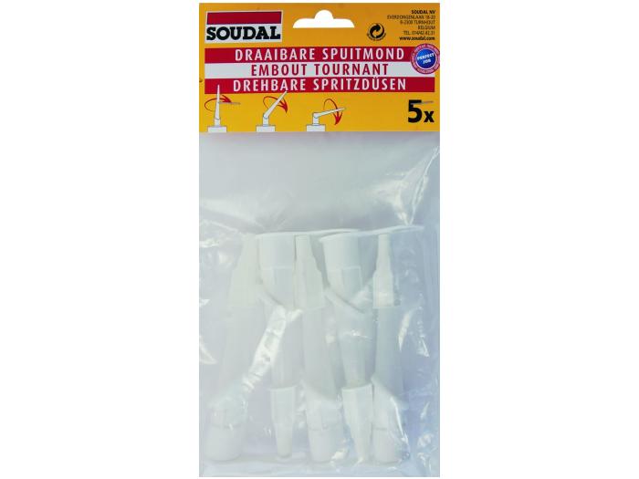 Twisty nozzle 5 pieces