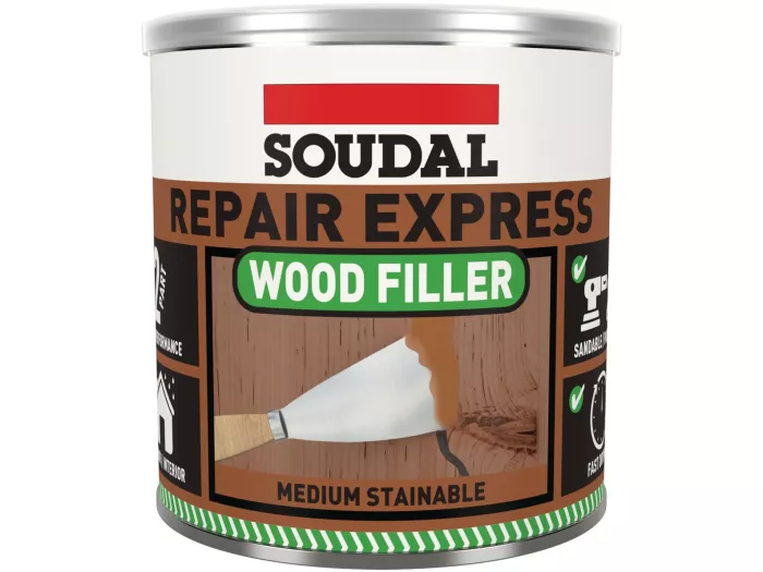 Repair Express Wood Filler 2 P Medium stainable 1,5kg