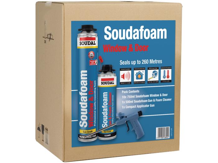 Product shot Combibox Soudafoam Window & Door