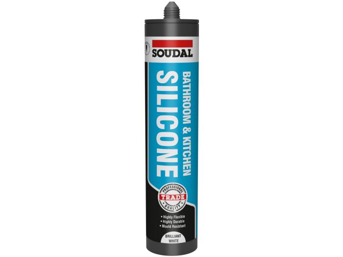 Product shot Trade Bathroom & Kitchen Silicone White 290ml