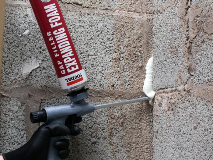 Expanding Foam Application