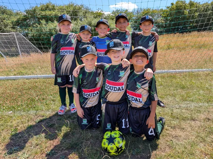 Soudal Sponsors Hurley Kings Football Club Under-8 Falcons  
