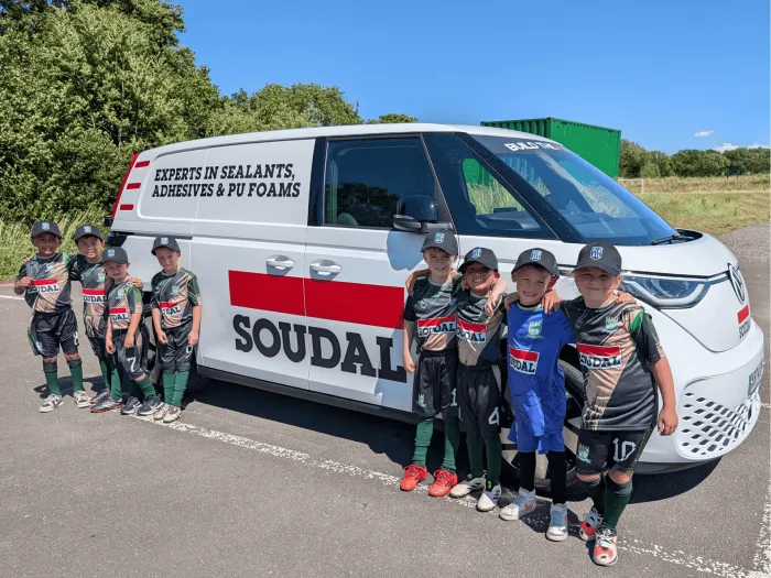Soudal Sponsors Hurley Kings Football Club Under-8 Falcons