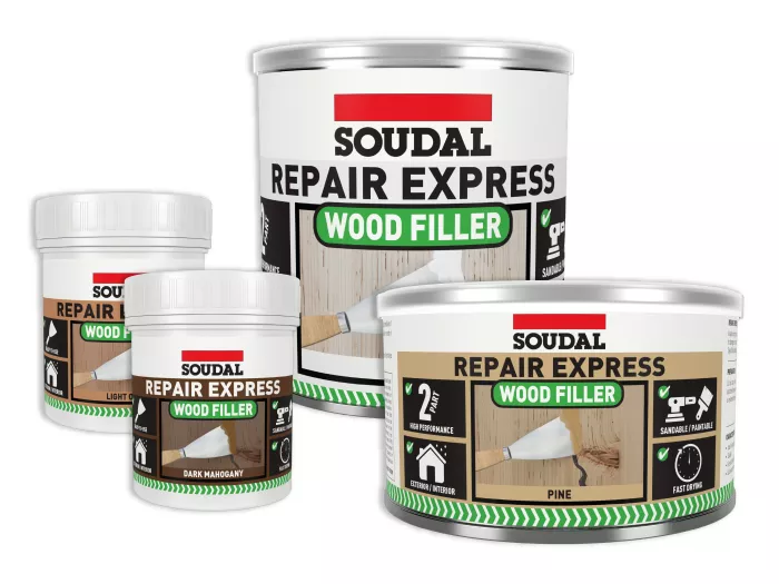 Soudal Repair Express Wood Filler Range
